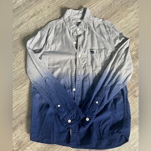 Abercrombie kids long sleeve button-up shirt